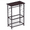 Black, variant on GZXS Narrow Side Table, Toilet Paper Holder Stand with Magazine Basket, Multifunctional End Table for Living Room, Bedroom, Space Saving, Black