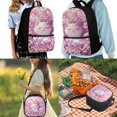 thumbnail image 2 of Jeiento Cute Cat Backpack for School Girls 6-8 8-10 10-12 Elementary School Bag with Lunch Box Pencil Case Pink Cherry Blossom Preschool Middle Bookbag Back Packs for Kids Daycare Satchel Bagpack, 2 of 7