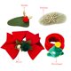 thumbnail image 3 of 4 Uds. Pinzas navideñas para el pelo para niños con pulsera Slap, horquillas de cocodrilo con asta de dibujos animados y copo de nieve, decoración para fiesta, 3 of 5