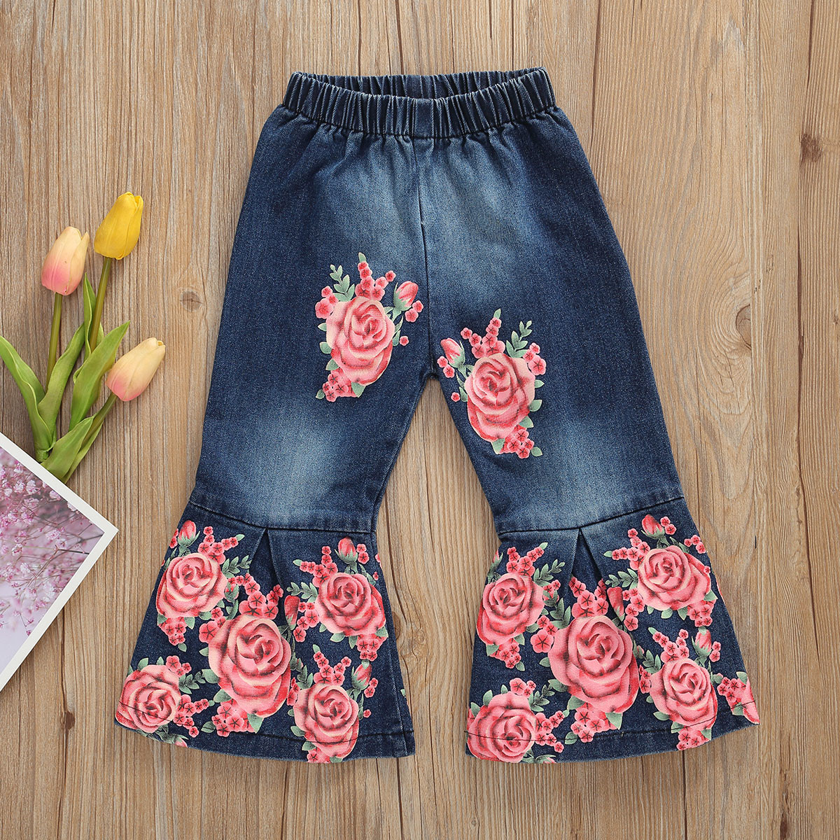 baby girl flare jeans