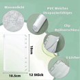 thumbnail image 4 of A6 Binder Pockets 12pcs Binder Pockets Budt Plr,clear Pvc 6 Holes Clear Sleeves Zipper F, 4 of 5