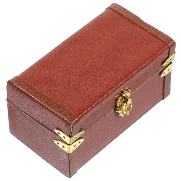 Dolls House Luggage Dollhouse Trunk Mini Miniature Carrying Case