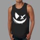 thumbnail image 1 of Ceisia Halloween Graphic Print Tank Top Men's Slim Fit Crew Neck Sleeveless Athletic Shirt Black M Gifts, 1 of 5