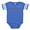 Royal Blue, variant on CafePress - Rhode Island Rbw Txt - Cute Infant Baby Football Bodysuit