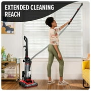 Dirt Devil Bagless Upright Vacuum Cleaner, Multi-Surface Extended Reach+, Pet Friendly, Above Floor Cleaning, Upholstery Tool, UD76330V, Black
