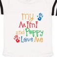 thumbnail image 3 of Inktastic Mimi and Poppy Love Me Gift Baby Boy or Baby Girl Bodysuit, 3 of 4