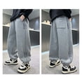 thumbnail image 5 of Boys Pants Jogger With Elastic Cuffs Stylish Athletic Sweatpants Casual Trousers, 5 of 8