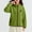 Green, variant on White Girls Fleece Jacket - 100% Polyester Machine Washable Cozy Lightweight Full Zip Stand-Up Collar Elastic Cuffs Side Pockets Relaxed Fit Sizes 4-15,Size 11-12 T