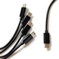 thumbnail image 3 of 4 in 1 Type-C Splitter Cable USB-C Type-C Charging Line for 4 Type-C Devices Electronics Charger Adapter Cord, 3 of 11