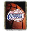 LHM NBA Los Angeles Clippers Photo Real Tapestry Woven Throw, Red - 48 x 60 in.