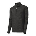 thumbnail image 3 of Sport-Wick Stretch Reflective Heather 1/2-Zip Pullover. ST855, 3 of 4