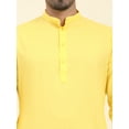 thumbnail image 5 of SKAVIJ Men's Cotton Henley Shirt Long Sleeve Casual T Shirts Gold, XL, 5 of 6