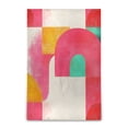 thumbnail image 2 of Pink Abstract Art Throw Blanket 60" x 90" Soft and Warm Blankets for Couch Sofa and Bed, 2 of 7