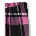 thumbnail image 2 of The Children's Place Girls Cozy Plaid Microfleece Pajama Pants, Sizes XS-XXL, 2 of 3