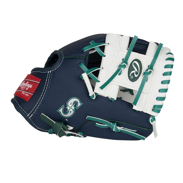 Guante Juvenil Rawlings Seattle Mariners 10" Cuero Sintético