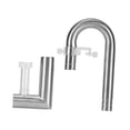 thumbnail image 2 of S SERENABLE Aquarium Lily Pipe Easy Setup Stainless Steel Sturdy Lightweight Outflow Set 16 Outlet Remove Oil, 2 of 9