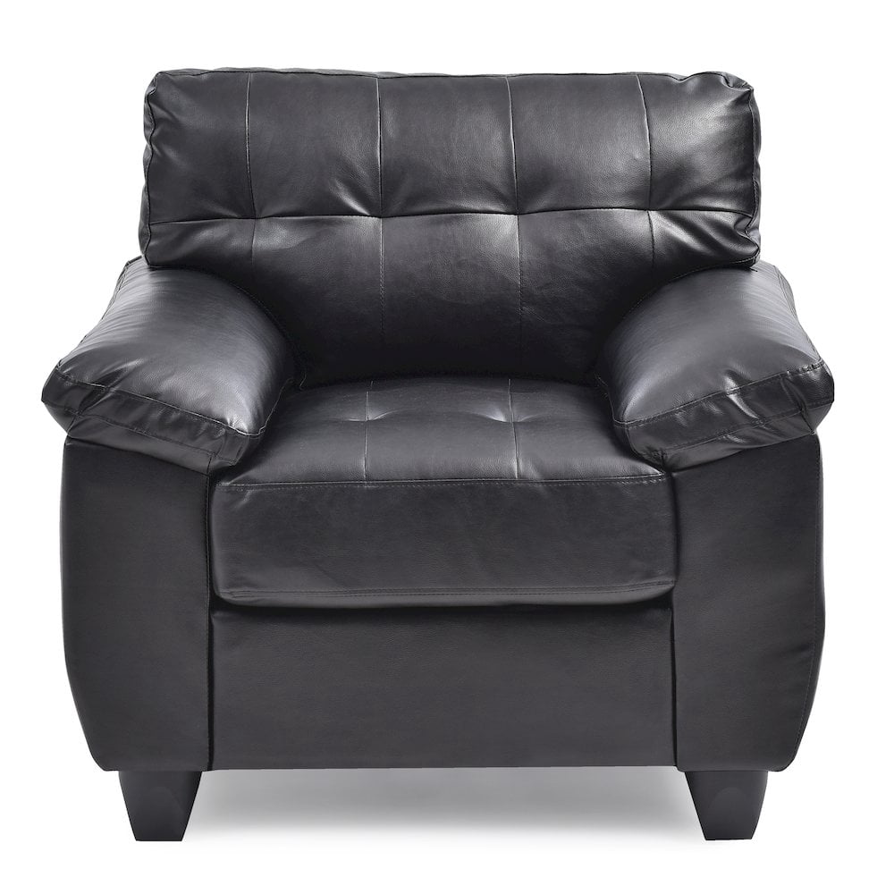 Glory Furniture Gallant Accent Chair in Black Color