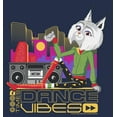 thumbnail image 2 of Men's Sing 2 Nooshy Good Times Dance Vibes Graphic Tee Navy Blue Heather 3X Large, 2 of 4