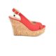 thumbnail image 2 of SANDALIA CUÑA CALZADO DAMA 487 48701469 rojo 22.5 487 48701469, 2 of 3