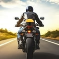 thumbnail image 4 of RUNROTOO Motorcycle Seat Bracket Backrest Cushion Plastic Yellow 1Pcs Support for Lower Back Motorcycle, 4 of 8