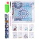 thumbnail image 2 of Kit de pintura de diamantes 5D Sincero Mandala Dibujo Arte, 2 of 9