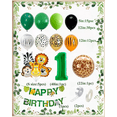 thumbnail image 2 of Globos De Animales Para Decoración De Fiesta De Cumpleaños 1, Verde, 2 of 5