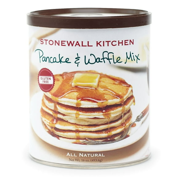 Stonewall Kitchen Gluten Free Pancake & Waffle Mix, 16 Ounce Can