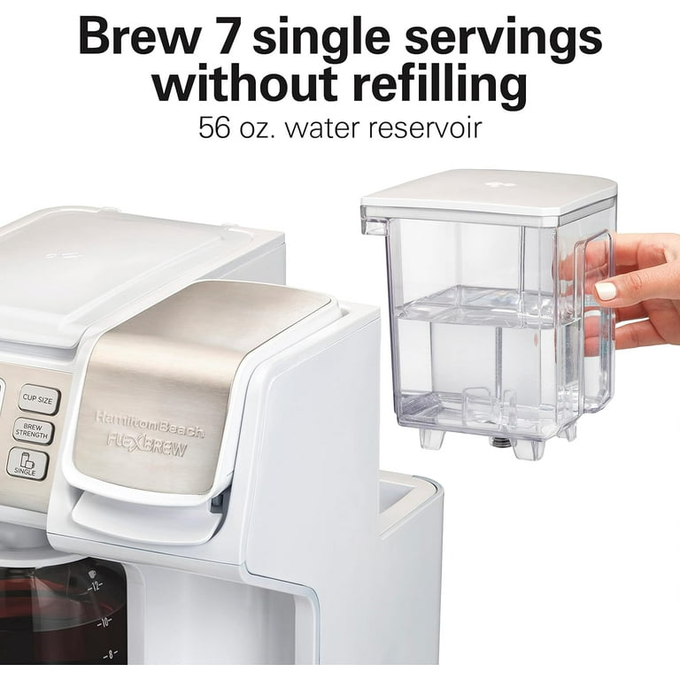 Trio 2-Way Coffee Maker, Compatible with K-Cup Pods or Grounds