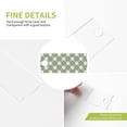 thumbnail image 2 of Kdxio Daisy Plaid Green Name Plate Compatible Stanley Cups Name Tag Acrylic Nameplate Tumbler Lid Topper for Cup Accessories, 2 of 9
