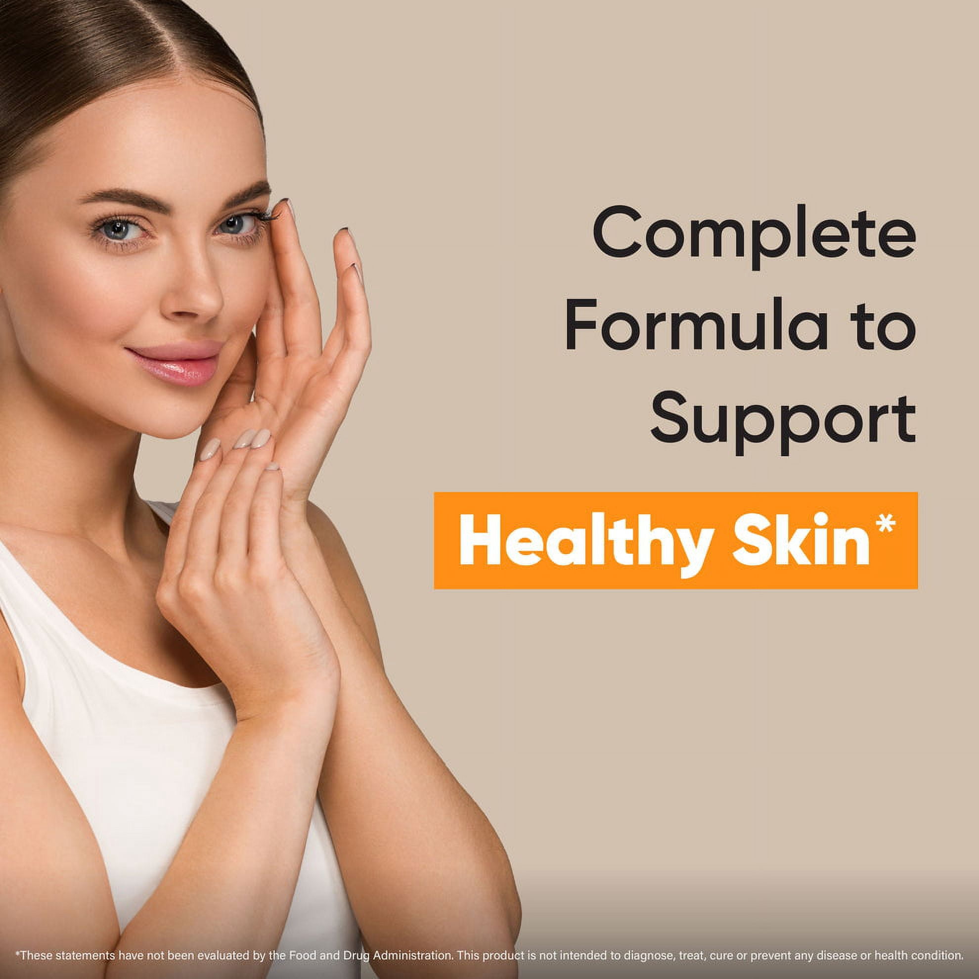 Sandhu’s Beauty5 Capsules, Collagen Synthesis Supplement, for Healthy Hair, Skin & Nails, 60 Ct.
