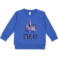 thumbnail image 2 of Inktastic 4th Birthday Unicorn Party 4 Year Old Girl Toddler Sweatshirt, 2 of 4