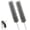 Gray 2 Pcs, variant on Bendable Microfiber Head Fan Brush Cleaner, Reusable Dust Remover for AC Electric Fan Home Vents