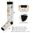 thumbnail image 3 of FORMRS Womens Knee High Socks Casual Long Thick Travel Daily Wear, 1 Pair, Cute Floral, 3 of 6