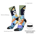 thumbnail image 4 of Netaao Bluey for Socks for Men and Women Non-Slip Middle Tube Socks Casual Crew Socks, 4 of 6
