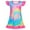 A03386-tie dye, variant on Jurebecia Girls Nightgowns Mermaid Pajamas Ariel Princess Toddler Nightgown Sleepwear Nightie for Kids Little Girls 120 cm 5-6 Years