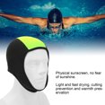 thumbnail image 4 of Capucha De Traje De Neopreno, Surf De Natación Térmica Buceo Sol Protección UV Secado Rápido Para Nadar, Bucear, Surf, Ladio, Playa, AbrenamientO, 4 of 7
