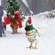 thumbnail image 5 of JSTY323-331 Christmas Garden Insertion Christmas Hat Chicken Festival Decoration Plugin, 5 of 8