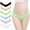 Multicolour, variant on EGNMCR Women's Cotton Underwear, High Waist Breathable Briefs, Soft Underpants, Ladies Stretch Panties Pregnant Women Low Waist V Shaped Cotton Pregnancy Postpartum Panties Women Underwear