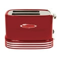 thumbnail image 4 of Nostalgia Retro Toaster 2 Slice Vintage Toaster Oven for Bagels & Thick Bread, Red, 4 of 7