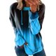 thumbnail image 1 of Camisas de mujer Cuello redondo Impreso Manga larga Impreso Retro Casual Suéter Blusas Tops Túnica Jersey Fridja  hkj2891, 1 of 7