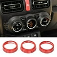 thumbnail image 6 of For Suzuki Jimny 2019 2020 Accessories AC Air Conditioning Knob Button Ring Trim, 6 of 9