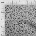 thumbnail image 2 of oneOone Polyester Spandex Gray Fabric Floral Sewing Material Print Fabric By The Yard 56 Inch Wide, 2 of 5