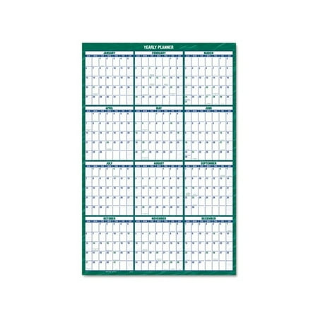 At-A-Glance Recycled Erasable 2015 Vertical Wall Planner