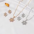 thumbnail image 3 of Shisuyan Jewelry Set Silver Rhinestone 1Set 0.8x0.8in, 3 of 8