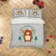 thumbnail image 2 of 3D Cartoon Cute Animal Bear Christmas Tree Funda nórdica Juego de edredón Juego de cama, 2 of 3