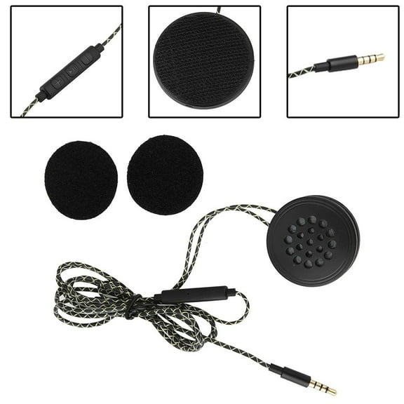 1Pcs Motorcycle Helmet Headset Headphone Speakers Support Hands Calling