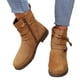 thumbnail image 1 of Botas Punta Redonda A La Cortas Informales para Mujer Todas Combinadas Montar Y Escalar, 1 of 9