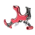 thumbnail image 2 of Tru-Fire SYN-R Archery Bow Synapse Hammer Throw Thumb Button Release, Red, 2 of 3