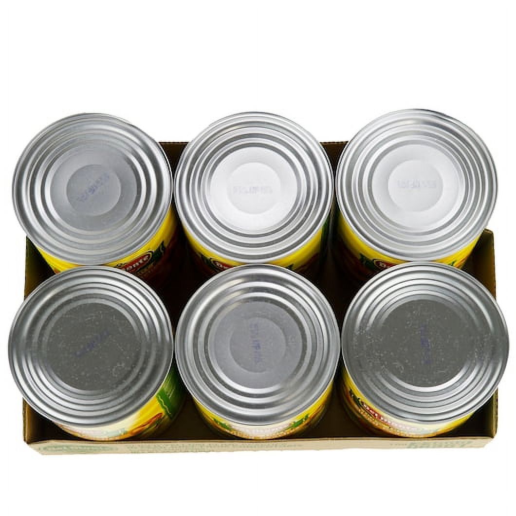 (Price/Case)Del Monte In Pear Juice Sliced Yellow Cling Peaches #10 Can - 6 Per Case