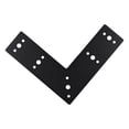 thumbnail image 2 of 10"X10" L Shape Steel Flat Bracket (2 Pc) With Coating As Mending Plate, 2 of 8